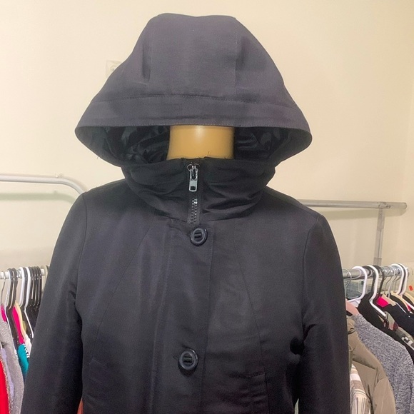 Bluenotes Black Chunky Winter Jacket XS - Picture 2 of 7